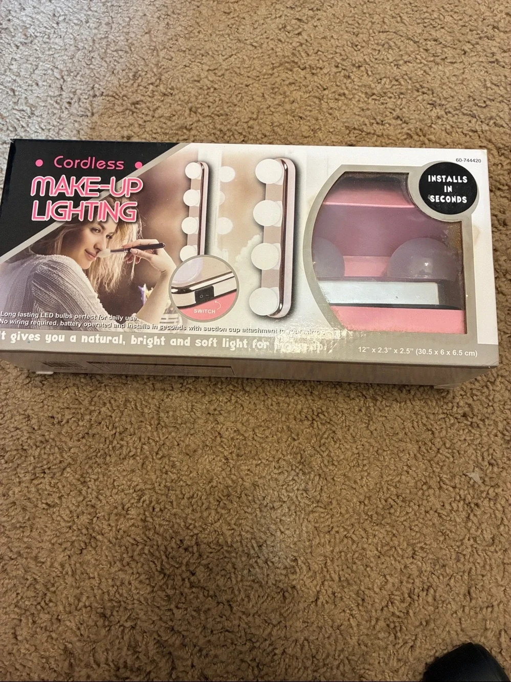 Cordless Make-Up Lighting LED Vanity Lights - White